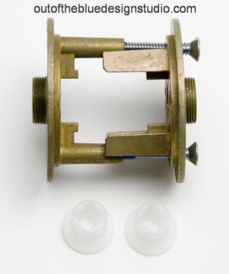5185.009 - Baldwin Pre-drilled Door Adaptor